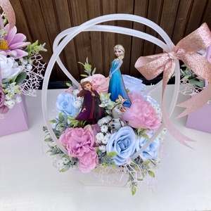  Jégvar�zs  ballagó virágtáska - otthon & életmód - virágdekoráció - virágok - virágcsokor - Meska.hu