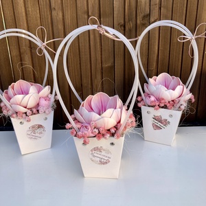 Anyák napi virágtáska, Otthon & Életmód, Virágdekoráció, Virágok, Virágcsokor, Virágkötés, MESKA