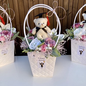 Ballagási virágtáska - Meska.hu