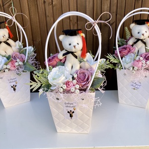 Ballagási virágtáska, Otthon & Életmód, Virágdekoráció, Virágok, Virágcsokor, Virágkötés, MESKA