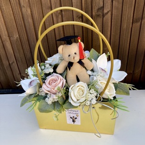 Ballagási virágtáska - Meska.hu