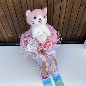 Cic�s ovis ballagó csokor - Meska.hu