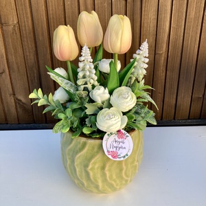 Anyák napi asztaldísz - Meska.hu