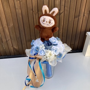 Labubu ovis ballagási csokor - Meska.hu