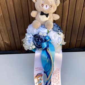 Macis ballagási csokor - otthon & életmód - virágdekoráció - virágok - virágcsokor - Meska.hu