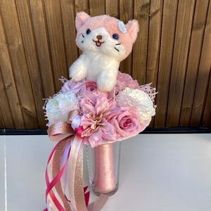 Cic�s ovis ballagási csokor - otthon & életmód - virágdekoráció - virágok - virágcsokor - Meska.hu