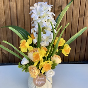 Anyák napi asztaldísz - otthon & életmód - dekoráció - asztal és polc dekoráció - asztaldísz - Meska.hu