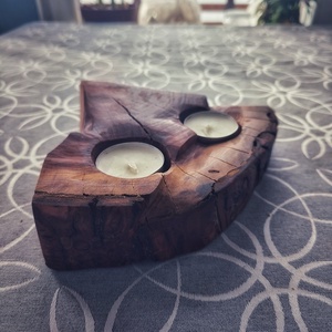 Cseresznyefa a kertemből  - otthon & életmód - gyertya, illat, aroma - mécses és mécsestartó - Meska.hu