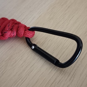 Karabineres paracord kulcstartó - táska & tok - kulcstartó & táskadísz - kulcstartó - Meska.hu