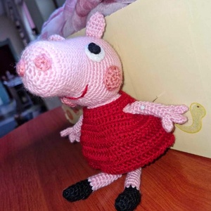 Peppa malac - játék & sport - plüssállat & játékfigura - plüss mesefigurák - Meska.hu