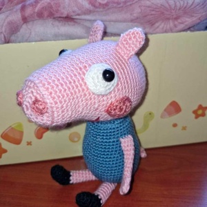 Peppa malac - játék & sport - plüssállat & játékfigura - plüss mesefigurák - Meska.hu