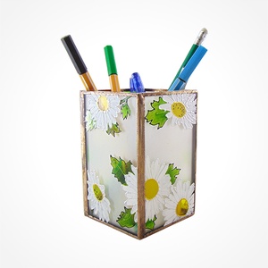 Százszorszép mintás ceruzatartó  - otthon & életmód - tárolás & rendszerezés - íróasztali tároló - Meska.hu Százszorszép mintás ceruzatartó  - otthon & életmód - tárolás & rendszerezés - íróasztali tároló - Meska.hu