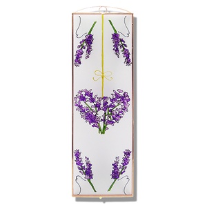 Levendula - Üveg, Üvegkép - művészet - festmény - üvegfestmény - Meska.hu