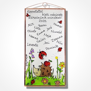 Ballagási ajándék óvónéninek vagy dadusnéninek - otthon & életmód - dekoráció - fali és függő dekoráció - falra akasztható dekor - Meska.hu