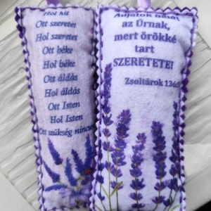 Levendula illatzsák, illatpárna , Házi áldás, Otthon & Életmód, Gyertya, illat, aroma, Illatzsák, Mindenmás, Varrás, MESKA