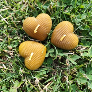 Mhviasz gyertya - szív gyertya - otthon & életmód - gyertya, illat, aroma - gyertya - Meska.hu