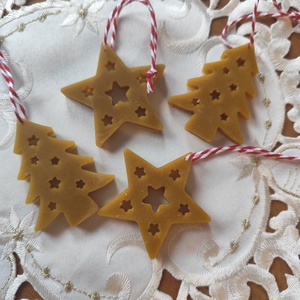 Karácsonyfa dísz, mhviasz adventi csomag -karácsony, Karácsony, Karácsonyi lakásdekoráció, Karácsonyfadíszek, Gyertya-, mécseskészítés, MESKA