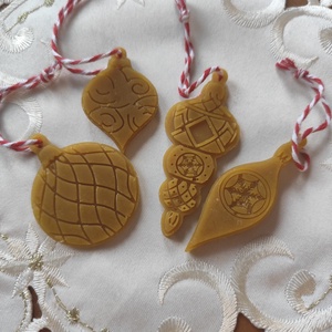 Karácsonyfa dísz, mhviasz adventi csomag - karácsony, Karácsony, Karácsonyi lakásdekoráció, Karácsonyfadíszek, Gyertya-, mécseskészítés, MESKA
