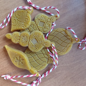 Adventi kalendárium - méhviasz adventi naptár - karácsony - adventi díszek - adventi naptár - Meska.hu