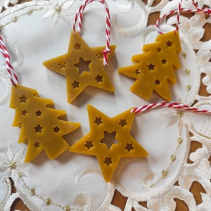 Adventi kalendárium - méhviasz adventi naptár - karácsony - adventi díszek - adventi naptár - Meska.hu