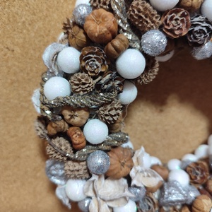 Karácsonyi kopogtató, adventi ajtódísz - karácsony - adventi díszek - adventi ajtódísz - Meska.hu