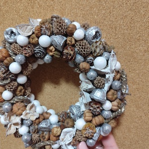 Karácsonyi kopogtató, adventi ajtódísz - karácsony - adventi díszek - adventi ajtódísz - Meska.hu