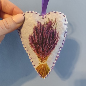 Levendula illatpárna , illatzsák, Otthon & Életmód, Gyertya, illat, aroma, Illatzsák, Varrás, MESKA