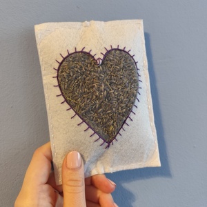 Levendula illatpárna , illatzsák, Otthon & Életmód, Gyertya, illat, aroma, Illatzsák, Varrás, MESKA