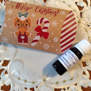 Levendula olaj karácsonyi , ünnepi kiszerelés - karácsony, Kellékek & szerszámok, Kozmetikai alapanyag, Illóolajok, Mindenmás, MESKA