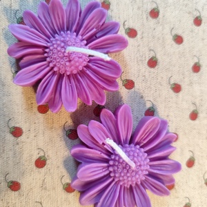 Illatgyertya virág - levendula, Otthon & Életmód, Gyertya, illat, aroma, Gyertya, Gyertya-, mécseskészítés, MESKA