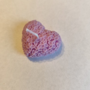 Szívecske gyertya , Otthon & Életmód, Gyertya, illat, aroma, Gyertya, Gyertya-, mécseskészítés, MESKA