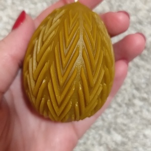 Tojás  gyertya , húsvét  - otthon & életmód - gyertya, illat, aroma - gyertya - Meska.hu