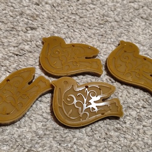 Tavaszi függő dísz ,madár  alakú dísz.  - otthon & életmód - gyertya, illat, aroma - gyertya - Meska.hu