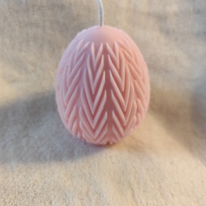 Tojás  gyertya , húsvéti csomag  - ünnepi díszek, dekorációk - húsvéti díszek és dekorációk - húsvéti gyertya - Meska.hu