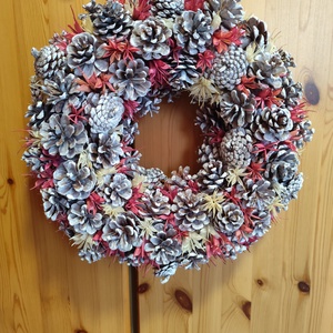 Száraz termés kopogtató  - otthon & életmód - dekoráció - ajtó- és ablak dekoráció - ajtódísz & kopogtató - Meska.hu