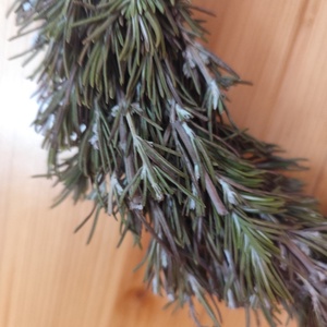 Rozmaring koszorú, szárazvirág kopogtató  - otthon & életmód - dekoráció - ajtó- és ablak dekoráció - ajtódísz & kopogtató - Meska.hu