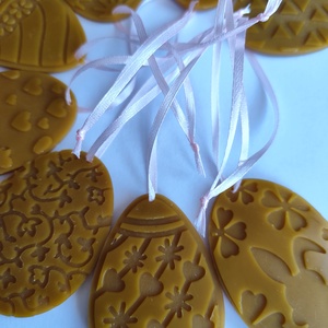 Húsvéti függő dísz ,tojás alakú dísz.  - ünnepi díszek, dekorációk - húsvéti díszek és dekorációk - húsvéti tojásfadíszek - Meska.hu