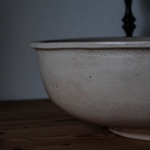 Kézműves ovális mosdótál  - otthon & életmód - fürdőszoba - mosdótál - Meska.hu