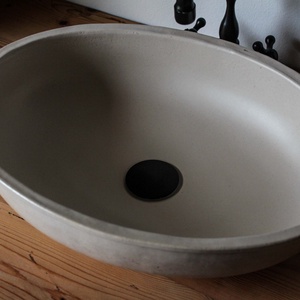 Kézműves ovális mosdótál  - otthon & életmód - fürdőszoba - mosdótál - Meska.hu