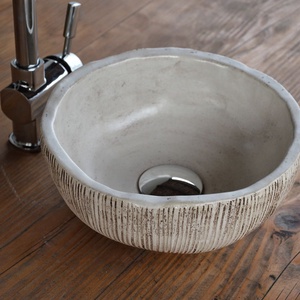 Csíkozott mosdótál - egyedi megrendelés - Meska.hu