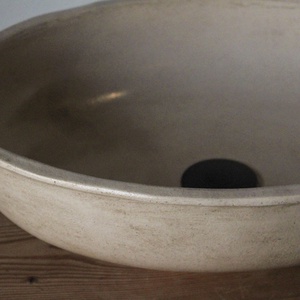 Rusztikus kerámia mosdótál - otthon & életmód - fürdőszoba - mosdótál - Meska.hu