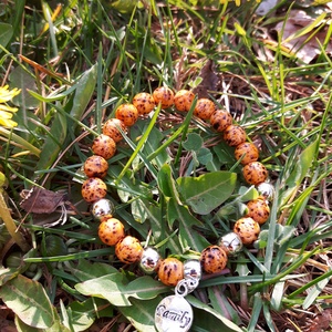 Family karkötő, Ékszer, Karkötő, Gyöngyös karkötő, Gyöngyfűzés, gyöngyhímzés, MESKA