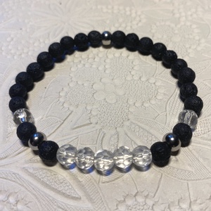 Lávakő karkötő, Ékszer, Karkötő, Bogyós karkötő, Gyöngyfűzés, gyöngyhímzés, MESKA