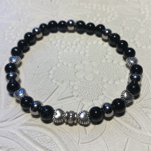 Zöld goldflusz karkötő, Ékszer, Karkötő, Bogyós karkötő, Gyöngyfűzés, gyöngyhímzés, MESKA