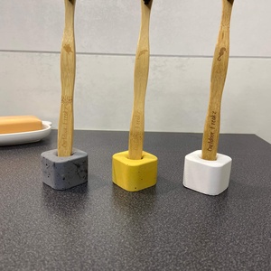 Beton fürdőszoba szett - otthon & életmód - fürdőszoba - szappantartó - Meska.hu