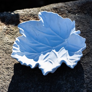 Beton levél formájú tálka, Táska & Tok, Kulcstartó & Táskadísz, Kulcstartó, Mindenmás, MESKA