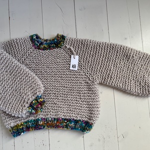 CHUNKY JUMPER - Kötött Gyapjúpulóver - Meska.hu