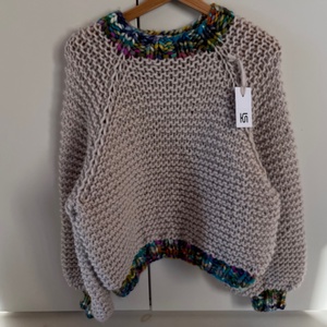 CHUNKY JUMPER - Kötött Gyapjúpulóver - ruha & divat - női ruha - pulóver - Meska.hu