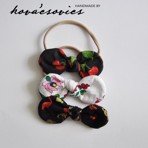 Pamut KIS csomós masni hajpánt/fejpánt - KICSI - ruha & divat - hajdísz & hajcsat - hajráf & hajpánt - Meska.hu