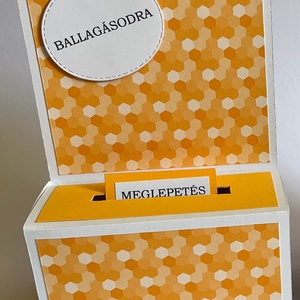 Pénzdobozka ballagásra - Színes pénzátadó dobozka ajándék ballagóknak - otthon & életmód - papír, írószer - ajándékozás kellékei - pénzátadó doboz - Meska.hu